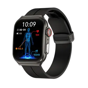 Multi Color Options Magnetic Charging Ip68 Waterproof Smartwatch Bt5.3 Call Ecg Heart Rate Monitoring Smart Watches