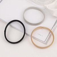 Brassards élastiques en acier inoxydable personnalisés à ressort en métal avec jarretelles antidérapantes Fixation de bracelet à manches longues