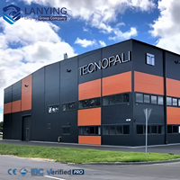 Construcción Rápida de Naves Industriales con Estructura de Acero, Fábrica Prefabricada con Estructura Metálica
