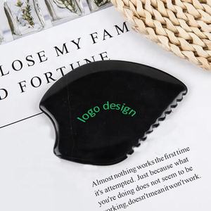 <span class=keywords><strong>Black</strong></span> Bian <span class=keywords><strong>Stone</strong></span> Scrap ing <span class=keywords><strong>Massage</strong></span> kamm Guasha Board Gua Sha Gesichts werkzeuge Jade stein Gua Sha Tools Schwarzes Jade Guasha <span class=keywords><strong>Massage</strong></span> gerät - Product Image 1