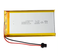 도매 리포 리튬 이온 충전식 JS 파워뱅크 10000mAh 10A 5A 10Ah 37Wh 3.7V 소형 1260110 1000mAh 리튬 폴리머 배터리