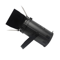 LED 300W 25 ° -60 °   Projecteur Fresnel Zoom pour Théâtre, Photographie, DMX RGBL CW WW, Éclairage de Scène, Barndoor, Zoom Manuel, Projecteurs Spot