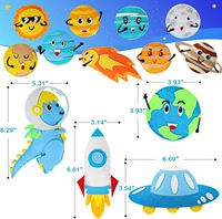 Unique espace explorer système solaire préscolaire jouet éducatif cadeau bricolage art artisanat enfant kit de couture ensemble boîte pour garçon fille