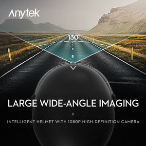 קסדת אופניים חכמים סופר מעשית בטיחות מצלמה 1080P עם פונקציית BT - Product Image 6