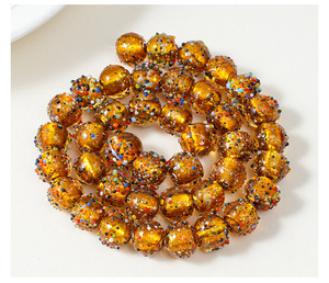 Perles en verre argentées colorées, matériaux de perlage DIY pour la création de boucles d'oreilles, colliers et bracelets faits à la main - Product Image 6