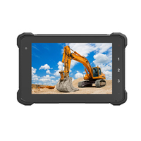 Nueva Tablet PC Industrial Resistente de 7 Pulgadas con GNSS, BT, WIFI, 4G, IP67, Quad Core, Yocto, para Vehículos, Minería y Excavadoras, con USB, RS232, CANBUS y GPIO