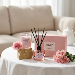 Ensemble de bougies parfumées AIKUN Premium Natural Soy Diffuser pour la maison, le salon, la chambre à coucher, la relaxation - Product Image 2