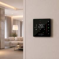 Termostato Inteligente WiFi UBARO Tuya 16A 3A para Calefacción por Suelo Radiante, Caldera de Agua y Gas, Compatible con Alexa, Google Home y Yandex