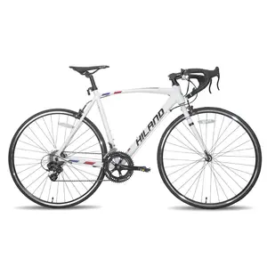 JOYKIE-bicicleta de carreras para adultos, 700c, marco de aluminio, almacén us