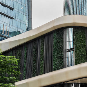 屋外装飾用 グリーンウォール背景 人工ツゲパネル 緑の植物 花の壁 - Product Image 6