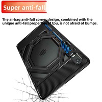 Funda Protectora para Juegos con Disipación de Calor para RedMagic 5 Pro, Cubierta de Refrigeración Hueca para Tablet de E-sports, Agarres para Juegos con Cuatro Dedos