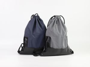 Gahumi Vente en gros Sac à dos écologique en polyester minimaliste multifonctions avec cordon de serrage durable et étanche Taille du logo personnalisé - Product Image 2
