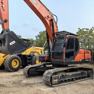 รถขุด Doosan DX225LC-9C น้ำหนักใช้งาน 22 ตัน พร้อมบุ้งกี๋ขุด สีส้ม - Product Image 2