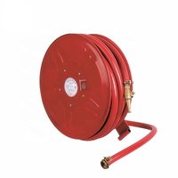 Enrouleur de tuyau d'incendie rétractable à bras oscillant de 30m et 3/4 pouces avec une pression de travail élevée