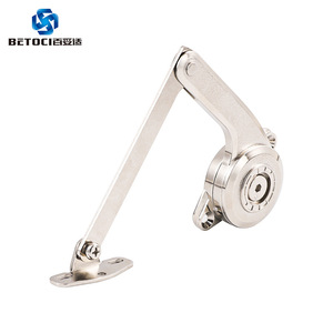 BETOCI <b>Door</b> Support Strut Alloy Nickel Plated Stop Anywhere Wardrobe Cabinet <b>Door</b> Damping Gas <b>Spring</b> - Product Image 2