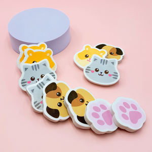 "Gomme <span class=keywords><strong>per</strong></span> matite Kawaii TPR gatto e cane che applicano in fabbrica <span class=keywords><strong>per</strong></span> studenti bambini-gomme Mini e Cartoony" - Product Image 4