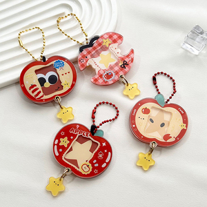 Spot New Arrival Slide Photo Frame <b>Keychain</b> Acrylic 1-inch Idol Photo Holder Wholesale Manufacturer <b>Keychain</b> Pendant - Product Image 2