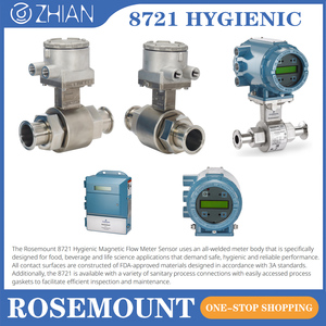 เซ็นเซอร์วัดการไหลแบบแม่เหล็ก Rosemounta 8721 สำหรับอุตสาหกรรมอาหารและยา ได้มาตรฐาน 3A - Product Image 5