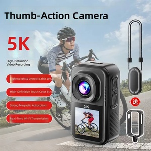 กล้องถ่ายภาพกีฬาแบบพกพา 1080P พร้อมหน้าจอ 1.3 นิ้ว สายคล้องคอแม่เหล็ก ป้องกันการสั่นไหว เหมาะสำหรับการเดินป่า ถ่ายวิดีโอบล็อก และบันทึกภาพพาโนรามา - Product Image 1