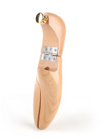 Usine fournir un soutien arbre à chaussures en bois de hêtre naturel personnaliser Logo civière et ajuster la forme de civière de chaussure