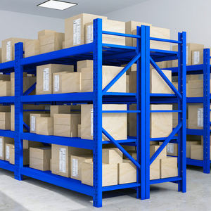 Garage Entrepôt Rack Stockage réglable <span class=keywords><strong>Stacking</strong></span> Racks Palette Acier Étagères métalliques Rayonnage industriel rayonnage - Product Image 5