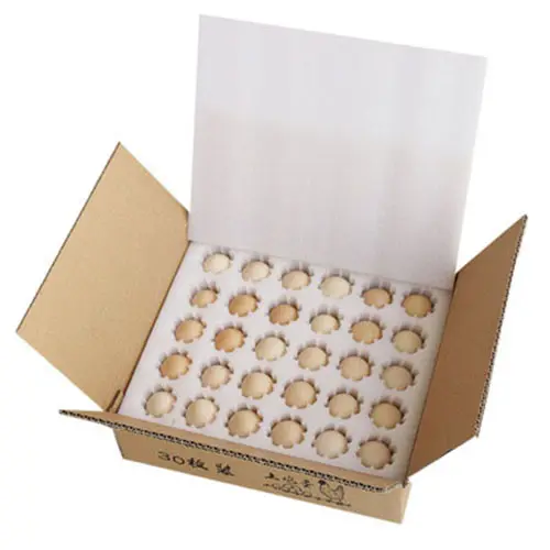 Фабрика высокого качества EPE пена лоток для яиц Защитная биоразлагаемая упаковка epe пена вставка