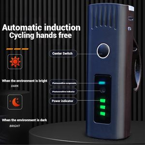 USB có thể sạc lại 4 chế độ LED Xe Đạp Ánh Sáng Thiết lập siêu sáng xe đạp phía trước đèn pha và trở lại đèn hậu cho đêm cưỡi - Product Image 2