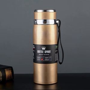 800Ml 1000Ml Custom Eco-Friendly Outdoor Sports 316 Stainless Steel Thermos Insulated Vacuum Water <b>Bottle</b> Flask With Strap - Product Image 3