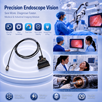 Module de caméra USB miniature OV9734 3,5 mm 720P 140 degrés flexible pour inspection industrielle par endoscope