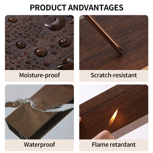 Panneau mural et <span class=keywords><strong>de</strong></span> plafond en tube carré creux, imperméable, ignifuge, <span class=keywords><strong>à</strong></span> effet bois, pour la décoration intérieure <span class=keywords><strong>des</strong></span> bureaux, <span class=keywords><strong>des</strong></span> maisons et <span class=keywords><strong>des</strong></span> hôtels, directement <span class=keywords><strong>de</strong></span> l'usine - Product Image 3