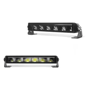 Barres lumineuses led Super minces, 20 pouces, tout-terrain 4x4 à une rangée, lumières tout-terrain 4x4 pour camion