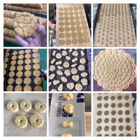 Petite mini machine à mouler rotatif Cookie Panda Chocolates pour la fabrication de biscuits Cutter en stock Ligne de production