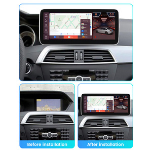 8 + 256G Android 13 Car-Play Android Auto VIDEO de voiture pour Benz Classe C <span class=keywords><strong>W204</strong></span> 2011-2013 NTG4.5 Snapdragon 680 Lecteur Dvd de voiture - Product Image 2