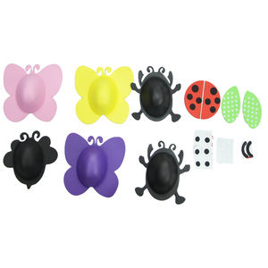 สติกเกอร์แมลง DIY สำหรับเด็ก ชุดงานฝีมือสัตว์จากโฟม EVA สร้างสรรค์งานปาร์ตี้วันเกิดสัตว์ของคุณเอง ของเล่นด้วงใบ DIY - Product Image 3