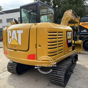 Excavatrice sur chenilles Cat 305.5E2 à vendre, bon état, mini-pelle d'occasion, d'origine Japon, avec patins en caoutchouc - Product Image 1