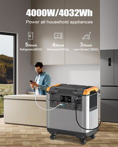 Générateur solaire portable 4 kW, station d'alimentation 4 kWh LiFePO4, pour la maison et les camping-cars - Product Image 5