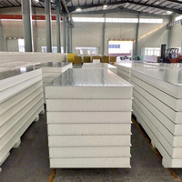 Panneaux Sandwich Polyuréthane PU/PIR de 50mm/75mm/100mm/120mm/150mm/200mm pour Toiture, Isolation Murale et Chambres Froides