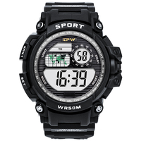 Jam Tangan Digital Sport Tahan Air untuk Pria