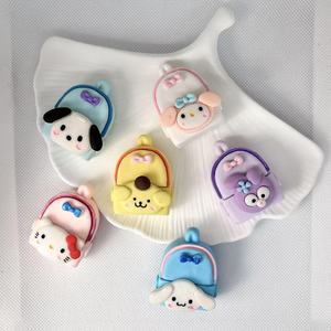 Phim hoạt hình schoolbag DIY thủ công Phụ kiện tóc Headband Keychain kem keo điện thoại trường hợp Gương Phụ Kiện nhựa - Product Image 2