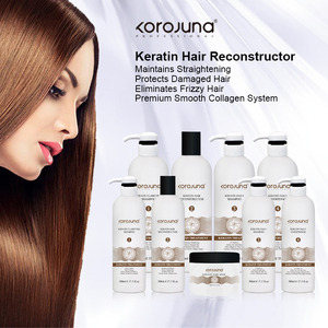 Trattamento <span class=keywords><strong>per</strong></span> <span class=keywords><strong>Capelli</strong></span> <span class=keywords><strong>alla</strong></span> <span class=keywords><strong>Cheratina</strong></span> Brasiliana con Vitamina, <span class=keywords><strong>Shampoo</strong></span> e Balsamo Naturale Idratante Anti-Crespo - Product Image 6