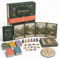 Jeu de société personnalisé en carton sur le thème des pollinisateurs - Jeu éducatif écologique et stratégique pour 2 à 6 joueurs - Jardins botaniques, musées de la nature