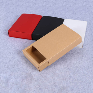 Packaging Design Custom Slide Out Rigid Match Paper Box Candle Jar Face Cream Glass Skincare Cosmetic Bottle Perfume Drawer Box