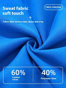 Sweatshirts à <span class=keywords><strong>capuche</strong></span> en molleton avec logo personnalisé pour hommes et femmes pulls surdimensionnés avec broderie 3D sur le devant Caractéristique anti-boulochage - Product Image 3