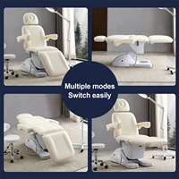 Chaise d'examen médicale de spa, de tatouage, dentaire, table électrique de chiropratique, lit d'examen, canapé de massage