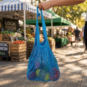 Custom Mesh Fruit and <b>Vegetable</b> <b>Bags</b> Manufacturer Wholesale Reusable Net <b>Bags</b> - Product Image 1