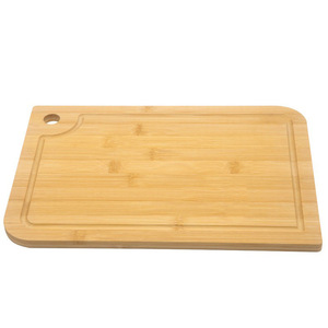 Tabla de cortar de bambú rectangular antibacteriana para verduras y frutas - Product Image 4
