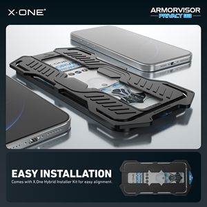 X-ONE 2.5D Full Coverage Anti-explosion Anti <strong>Bluelight</strong> Privacy Screen <strong>Protector</strong> for iPhone 14 15 16 17 18 Pro Max PLUS AIR - Product Image 6