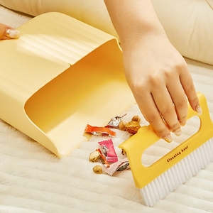 Mini cepillo de limpieza de escritorio para teclado, barrido de escritorio, dos juegos de Wu con recogedor, juego de escoba pequeña - Product Image 3