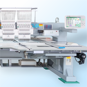 Máquina de bordado automática comercial de cabezales múltiples, calidad de bordado TAJIMA computarizada - Product Image 2