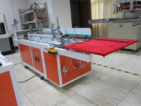 Machine de collage de boîtes en plastique PVC, machine de collage de boîte en PVC rigide, machine de collage latéral de boîte en plastique semi-automatique